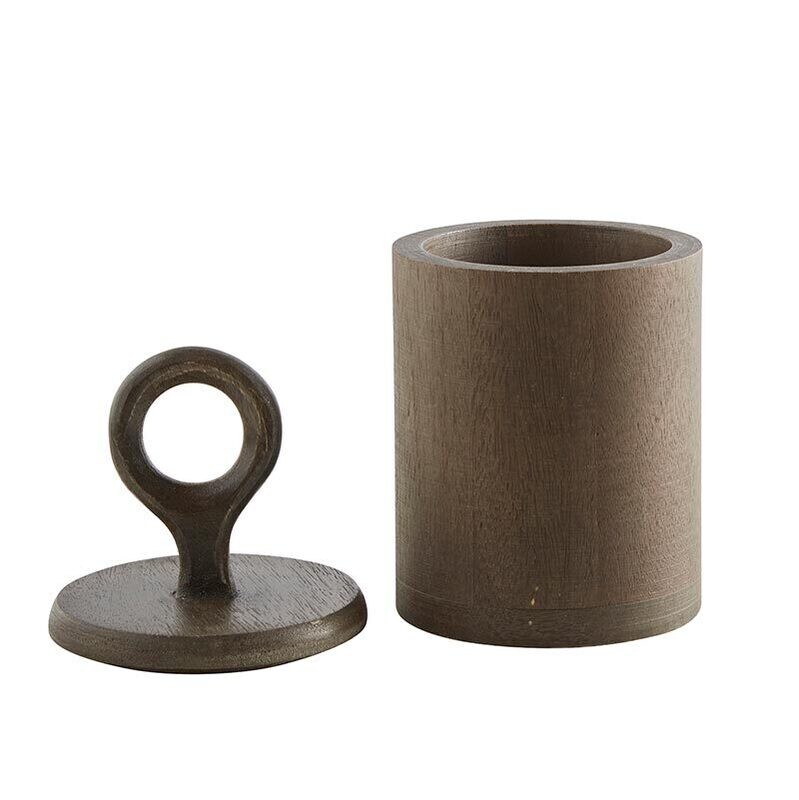 Wood Canister with Lid
