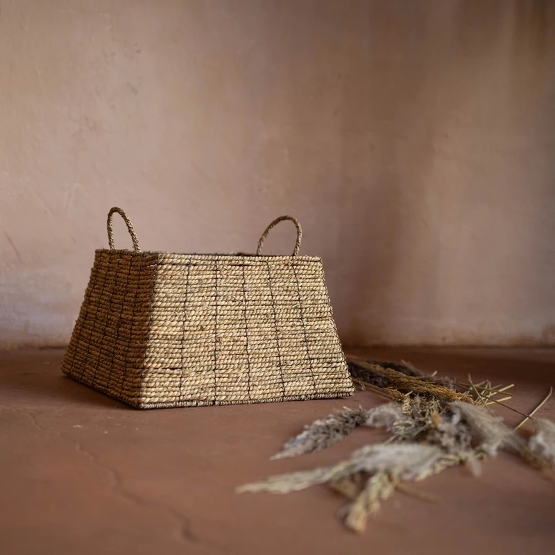 Ezekiel Natural Woven Basket