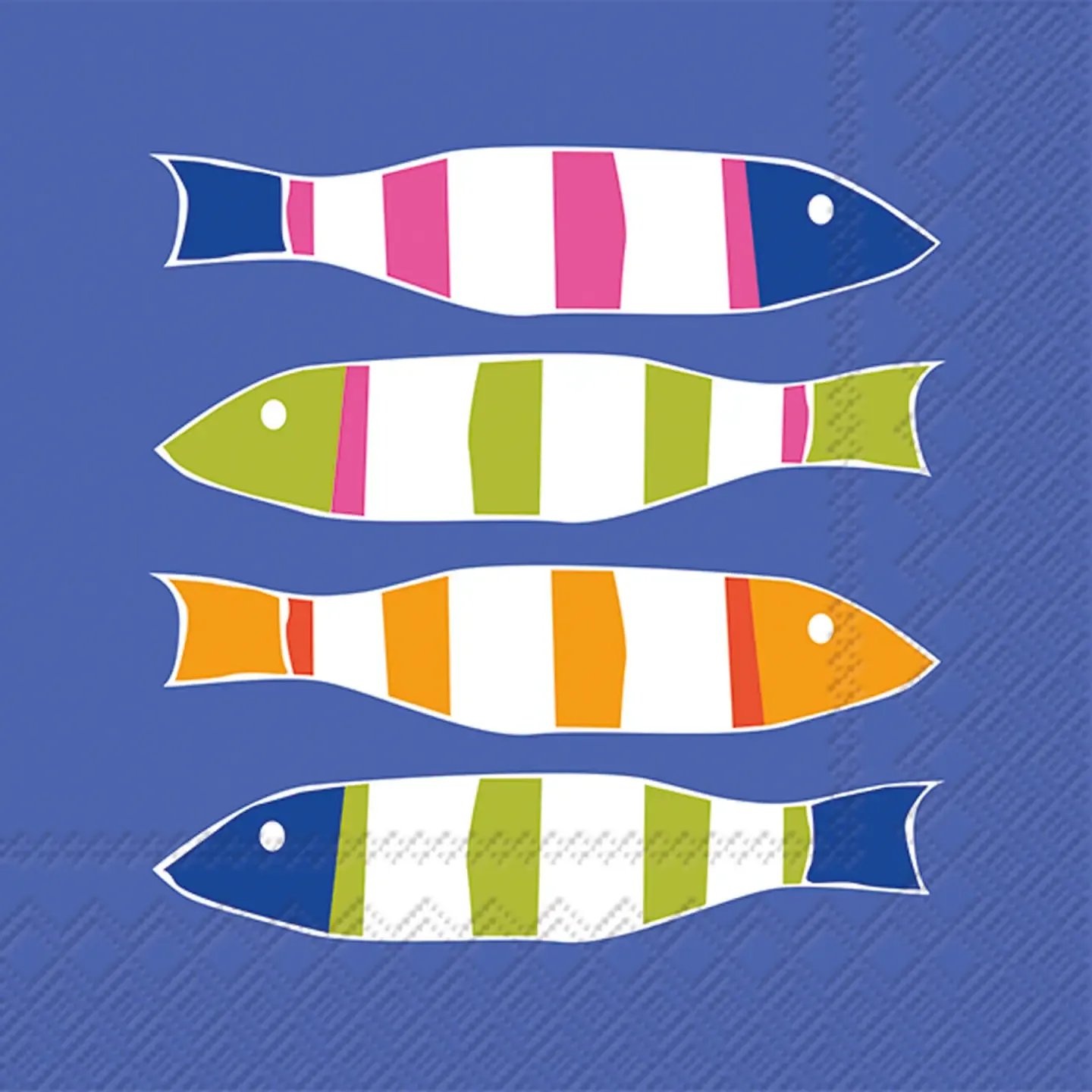 Fish Paper Cocktail Napkin