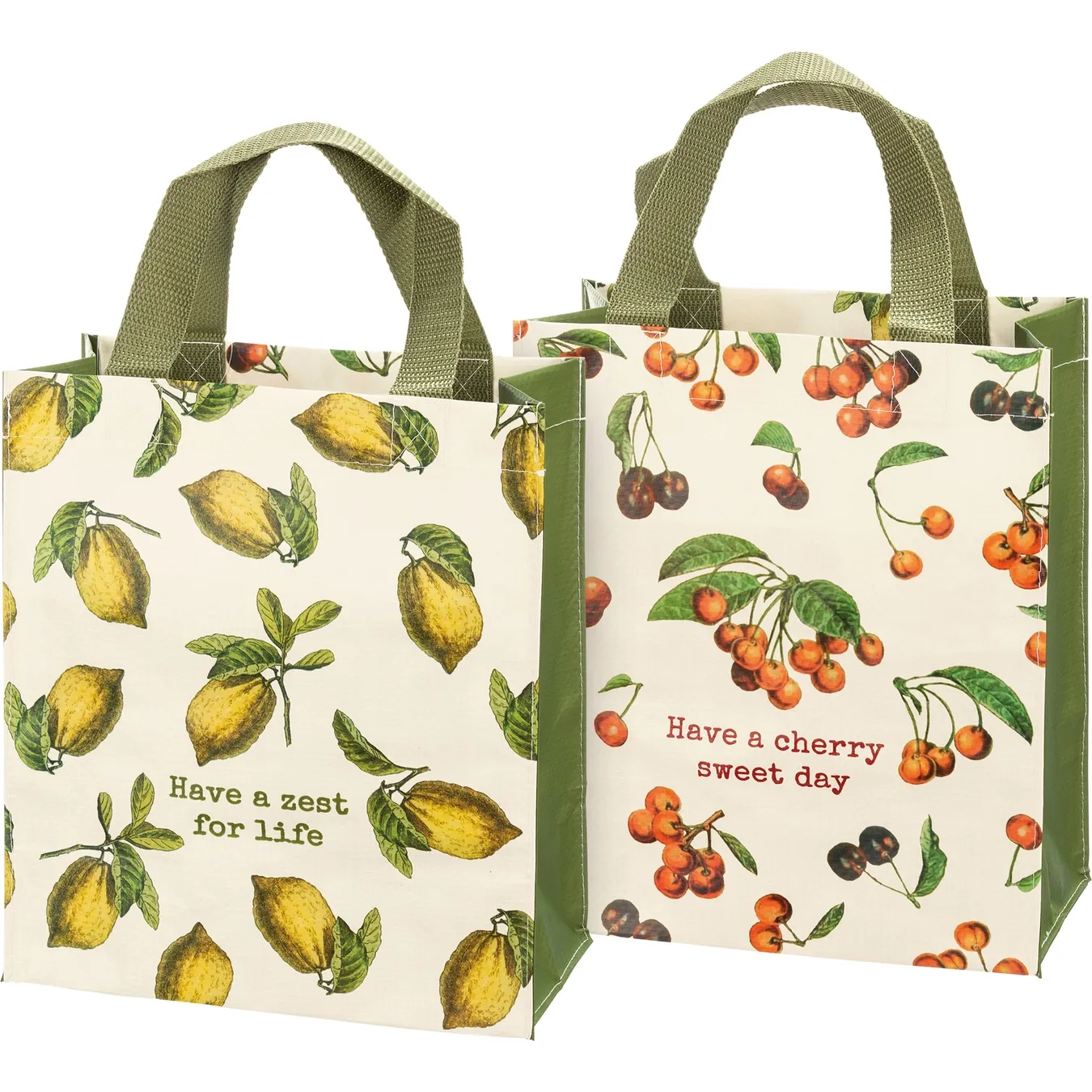 Lemon &amp; Cherry Market Tote
