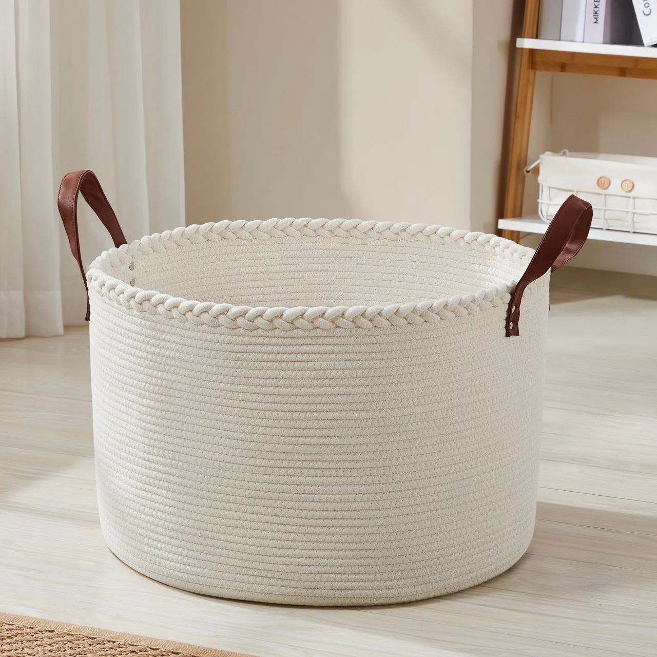 Extra Large Cotton Rope Basket