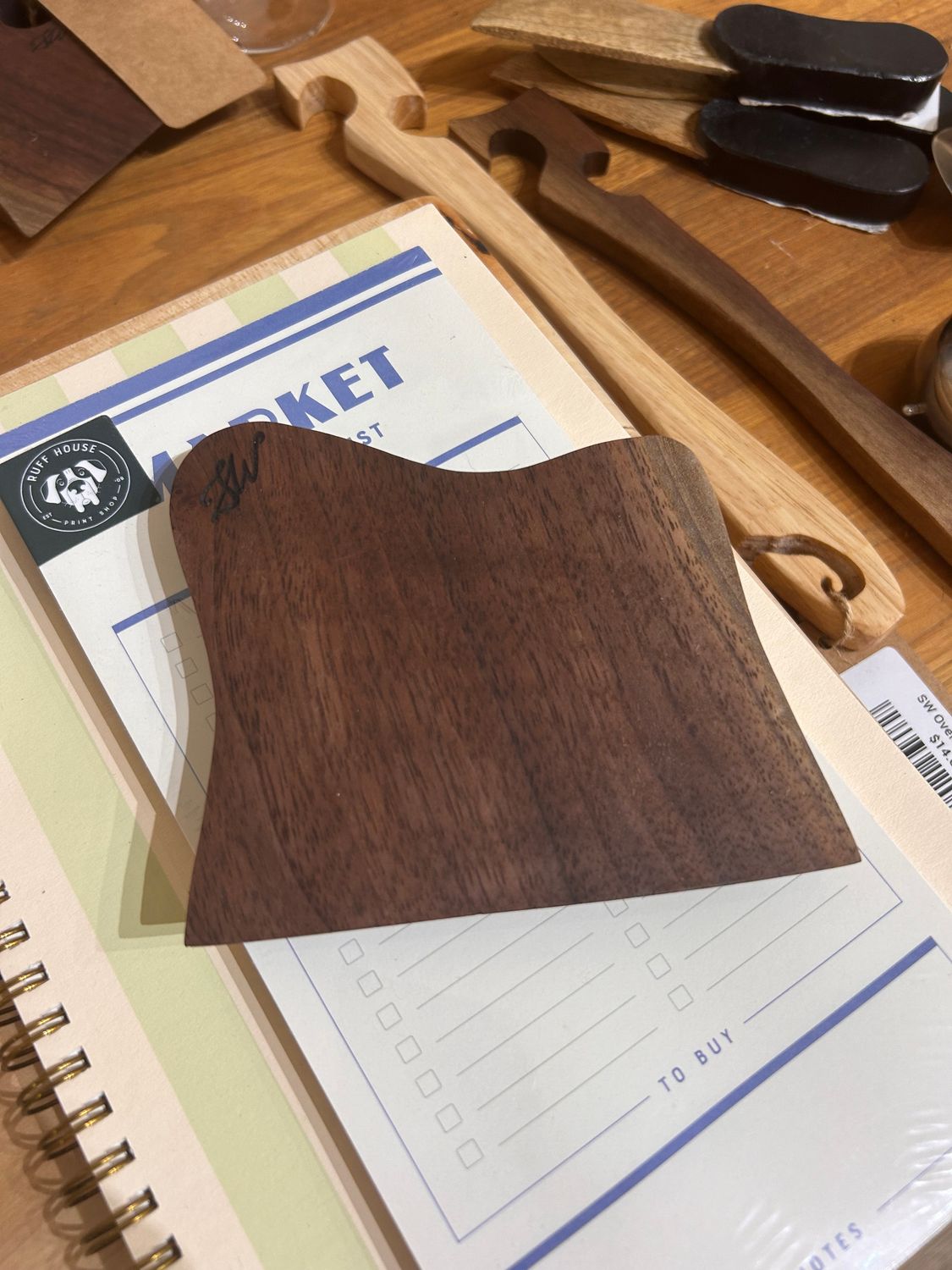 Dough Cutter/ Scraper - Sharp Woods