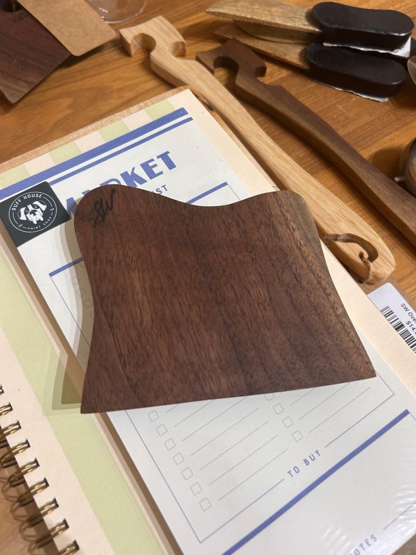 Dough Cutter/ Scraper - Sharp Woods