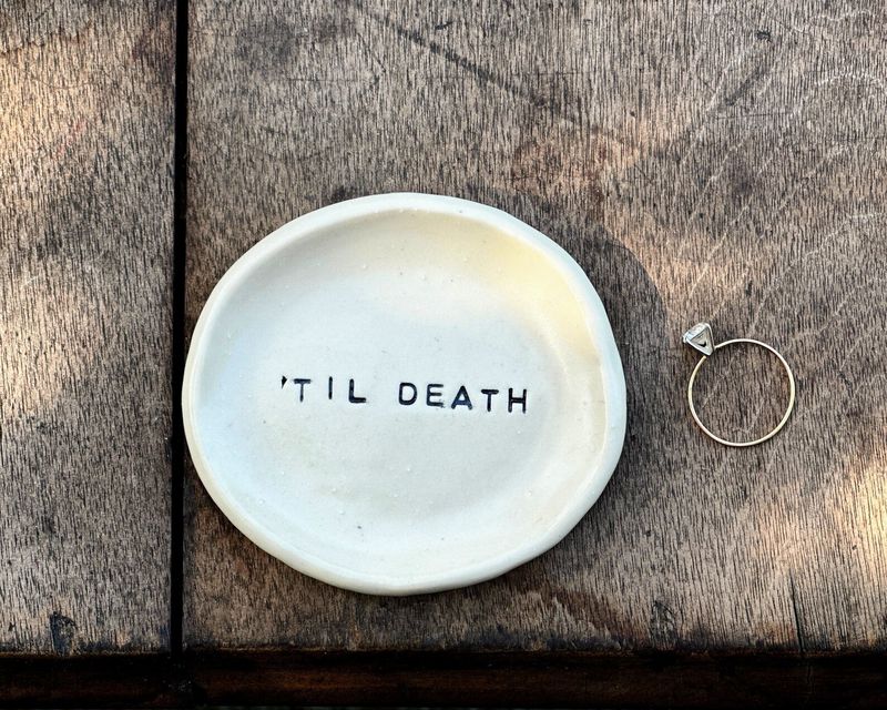 Ring Dish- Drowsy Wolf