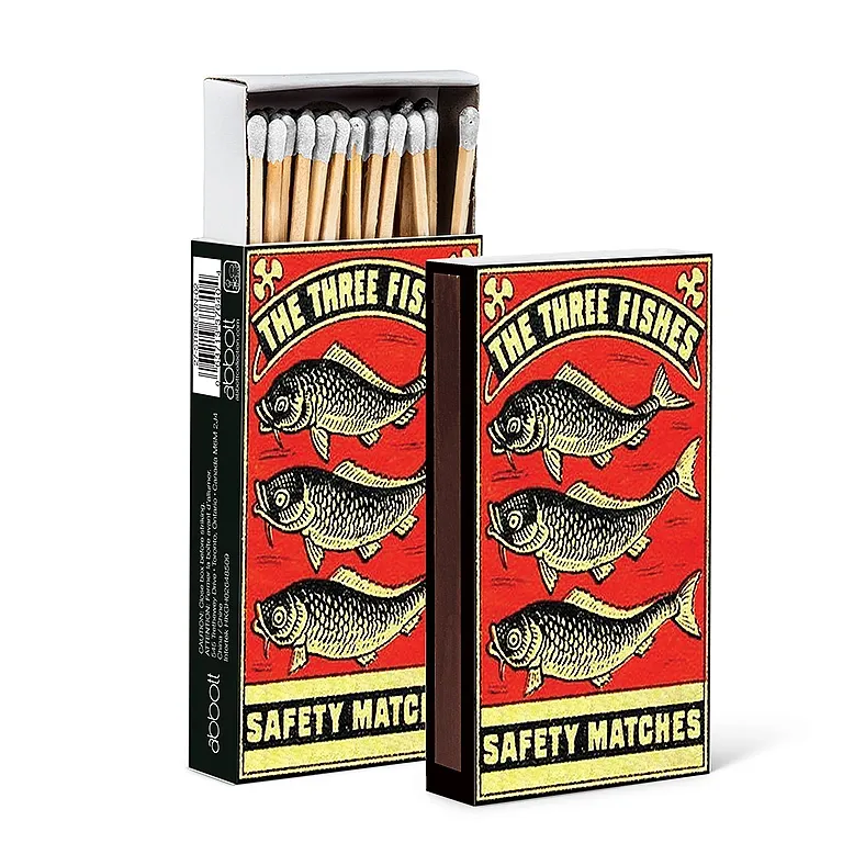 Vintage 3 Fishes Matchbox