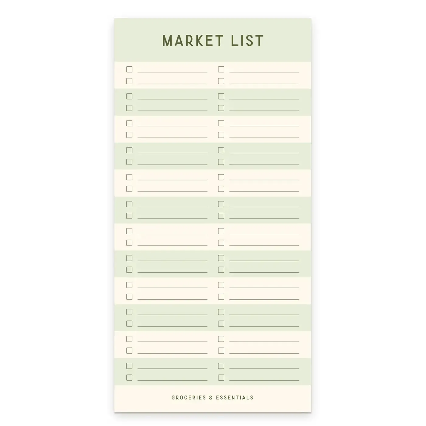 Market Shopping List