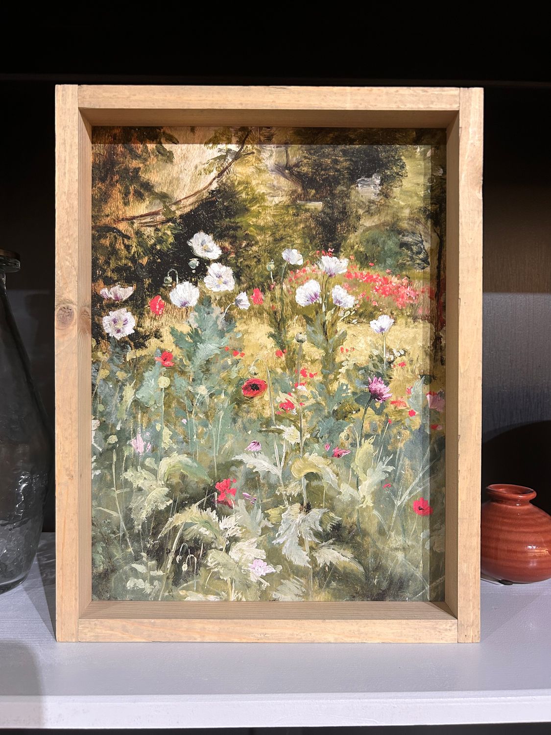 Poppy Garden Framed 8x10