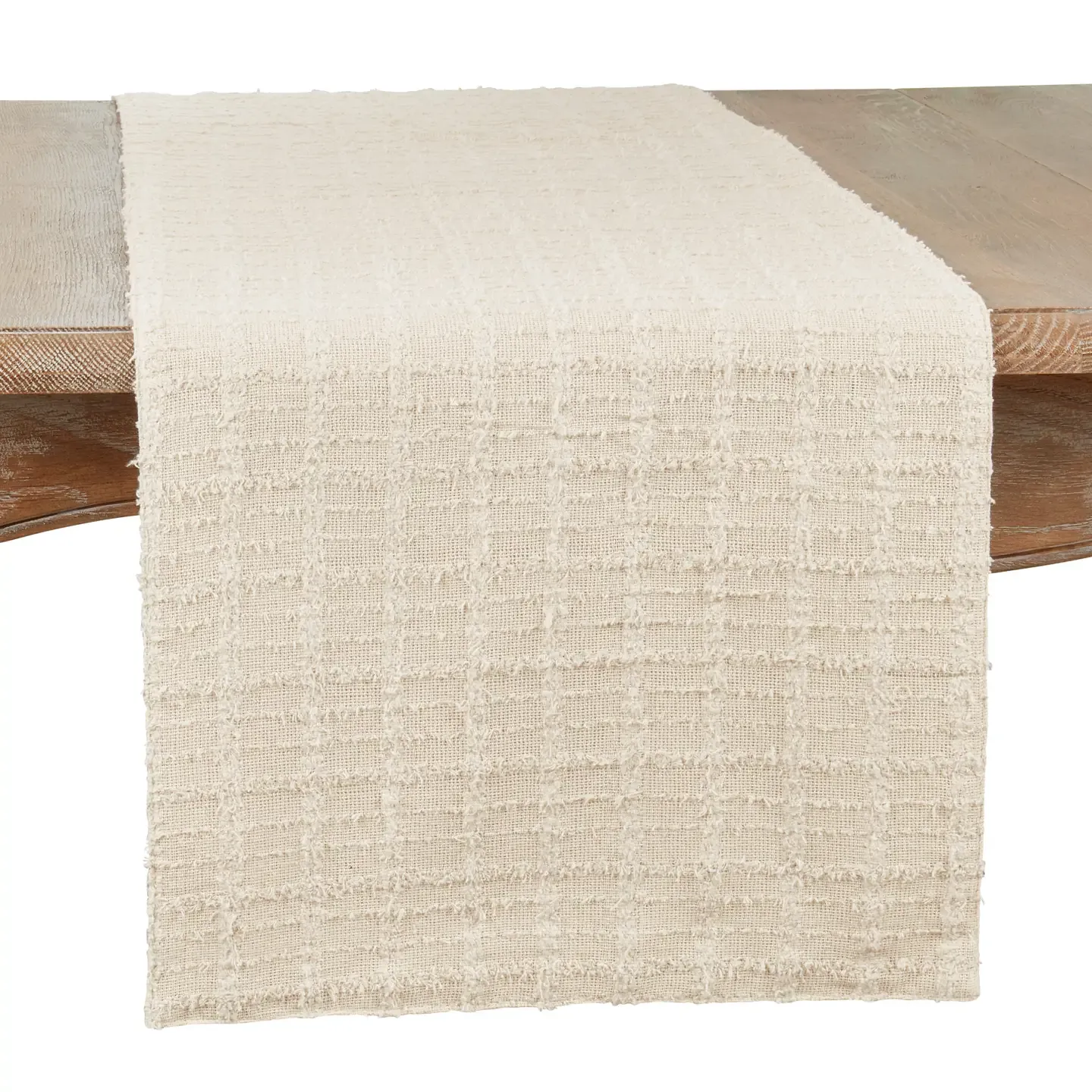 Textured Table Runner- Natural