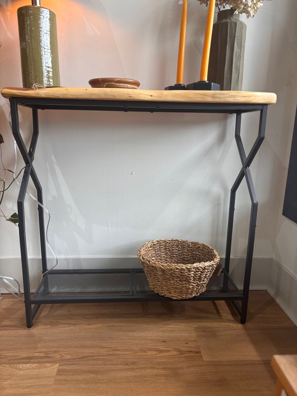 Cedar Entryway Table- Handmade