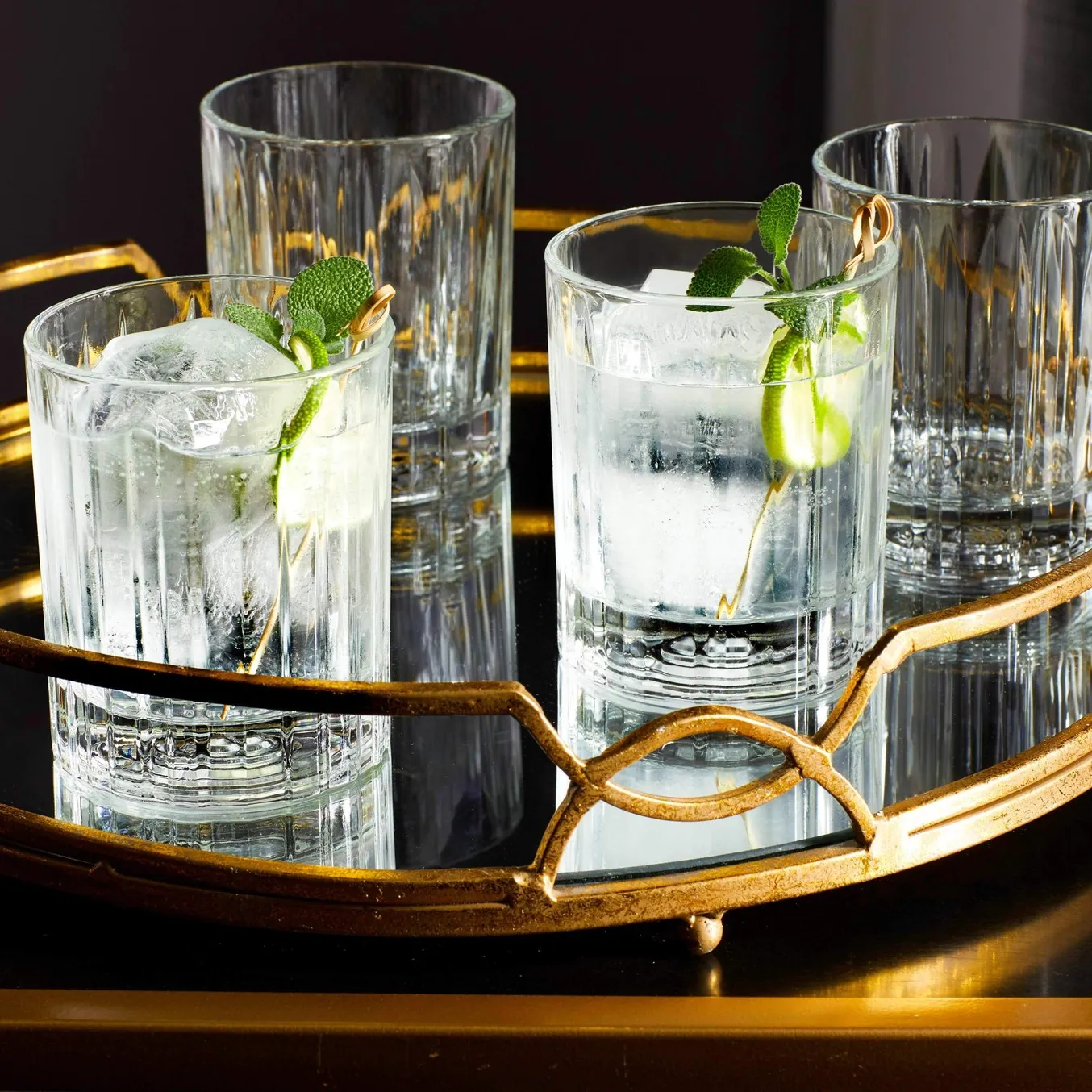 Flashback Dof Cocktail Glass Set/2