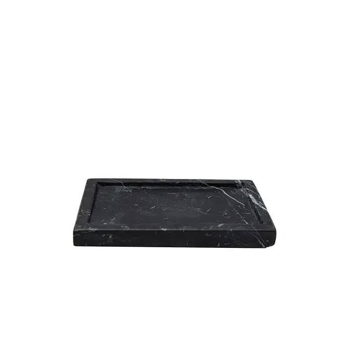 Black Marble Soap Dish