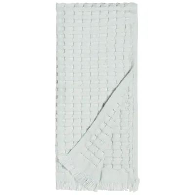 Waffle Knit Organic Hand Towel - Mist
