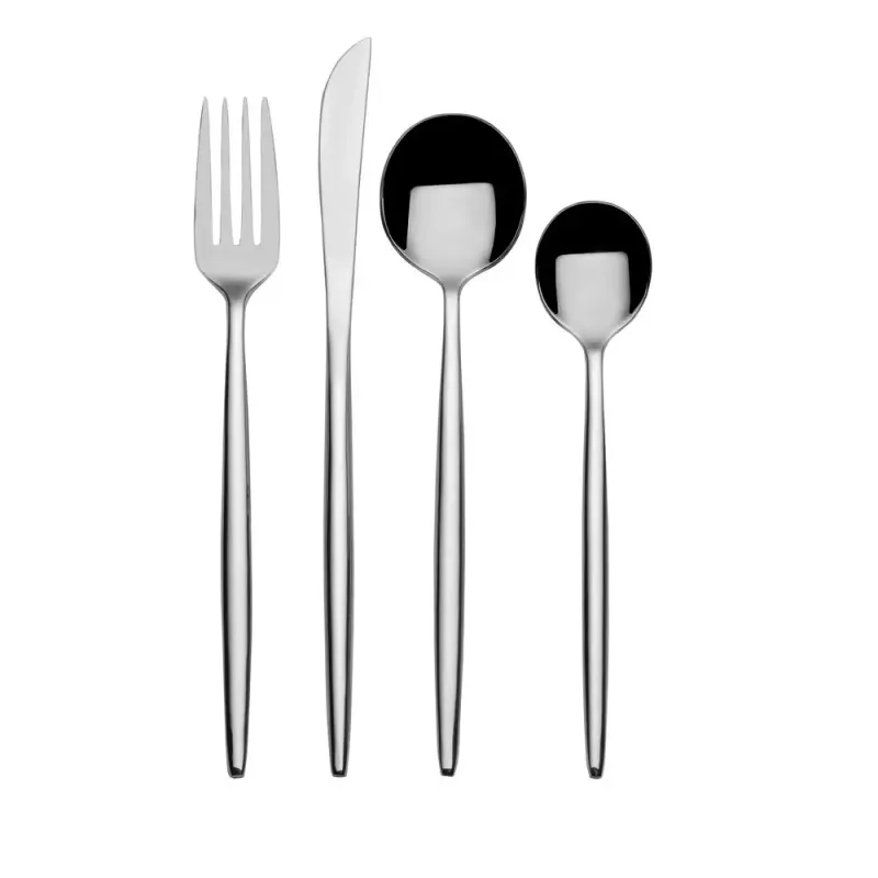 Flatware and Serveware 16pc Service for 4