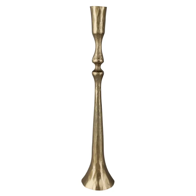 Tall Brass Taper Holder