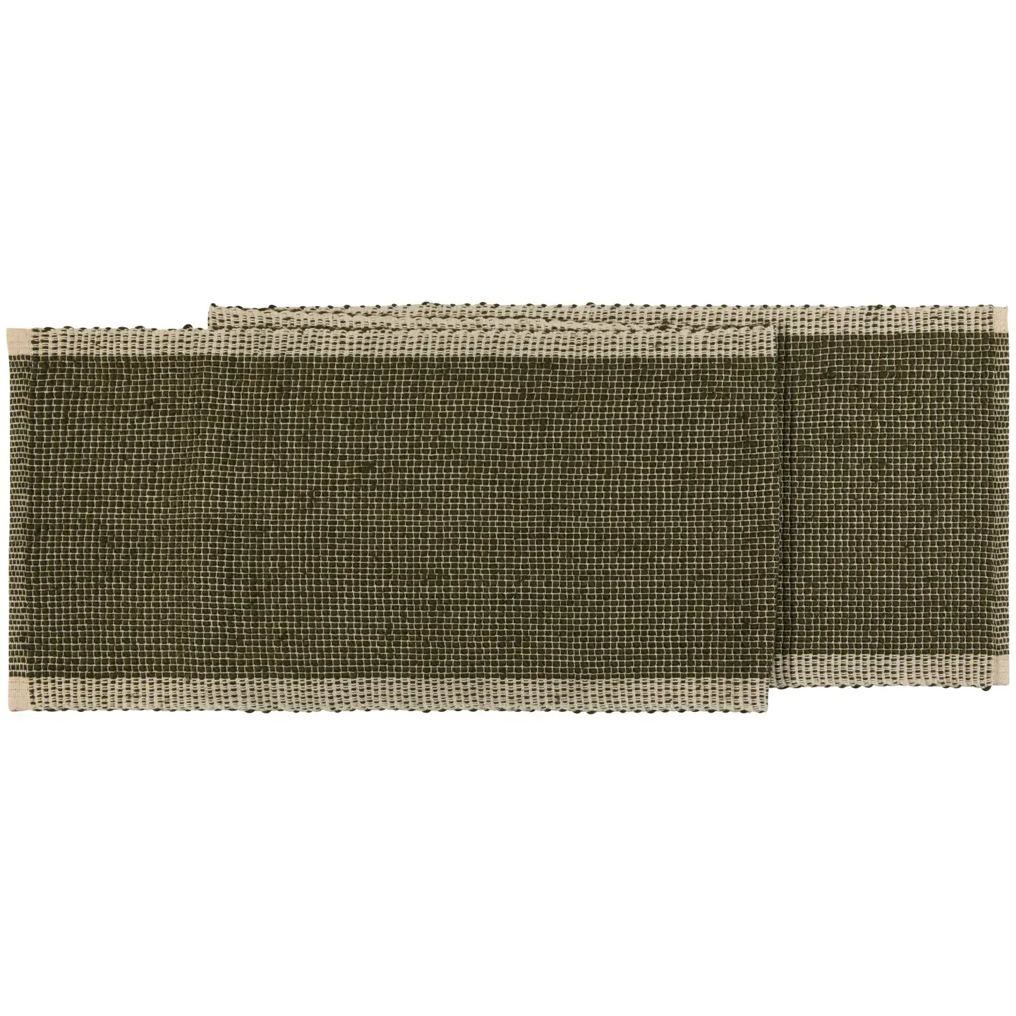 Lattice Table Runner- Olive