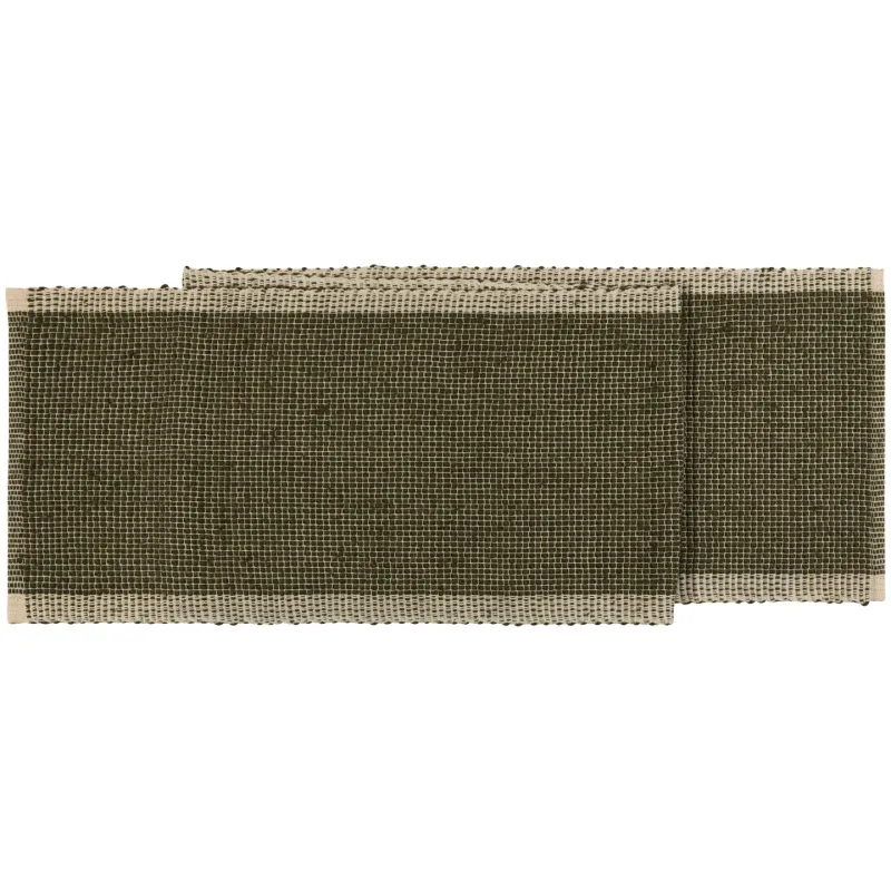 Lattice Table Runner- Olive