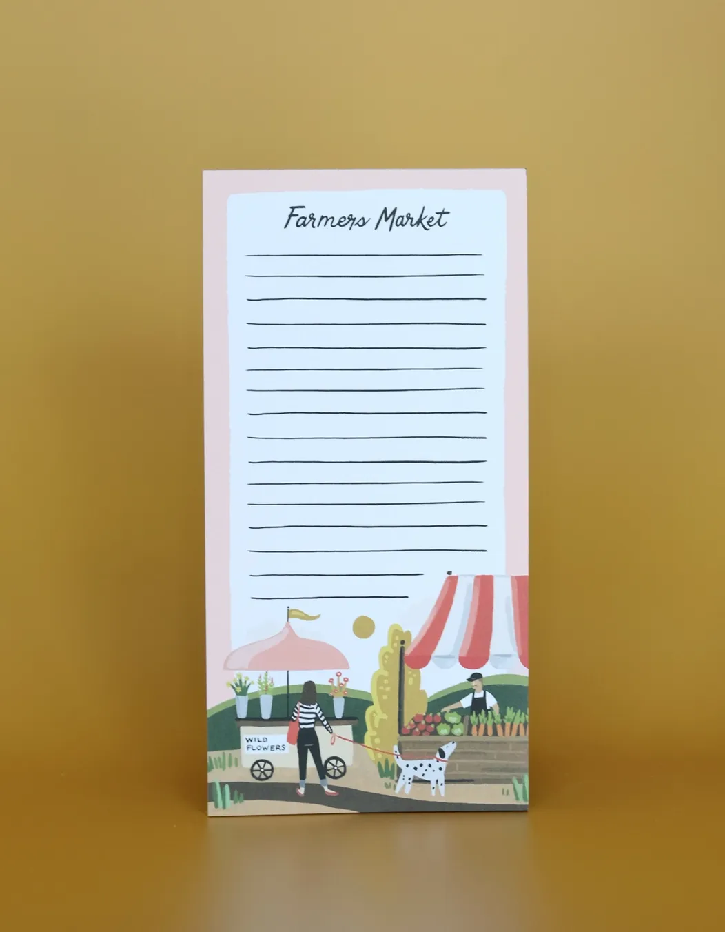 Farmers Market Notepad