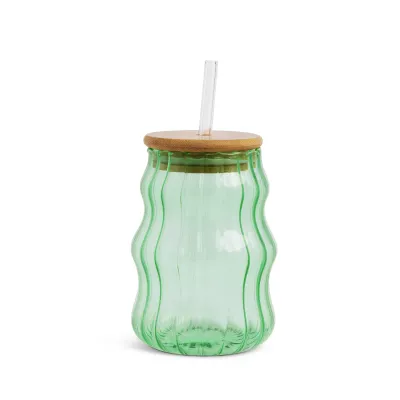 Squiggle Tumbler Green