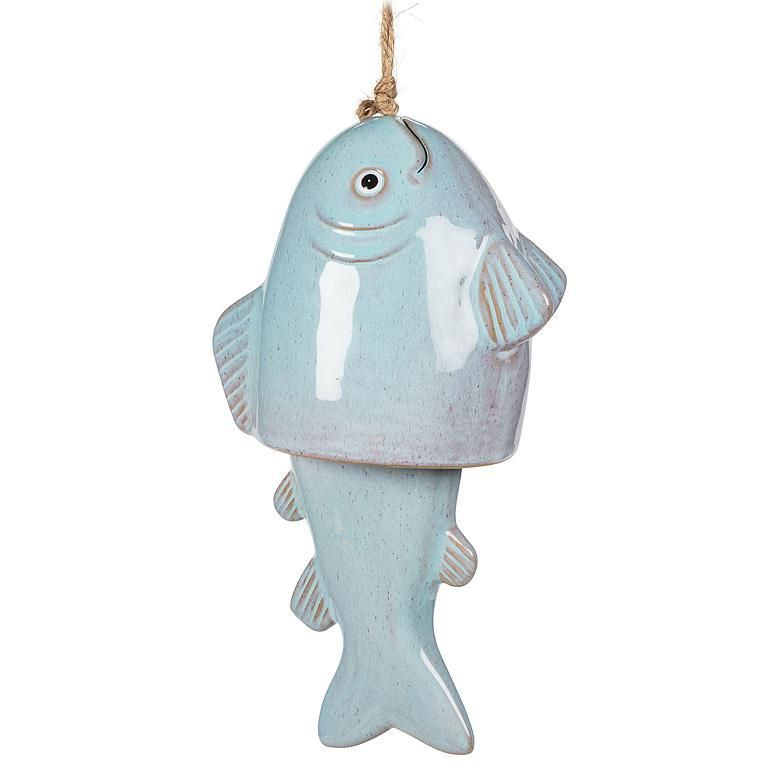 Blue Fish Wind Chime