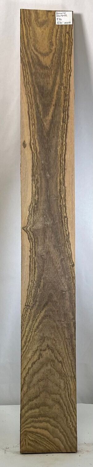 Bocote 3/4" x 4" x 32"