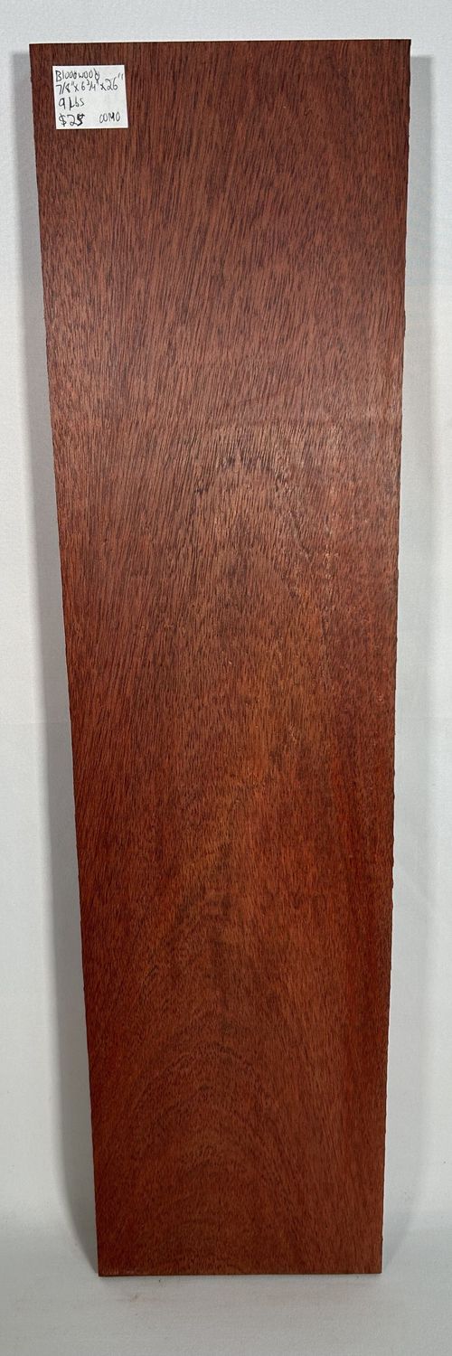 Bloodwood 7/8" x 6 3/4" x 26"