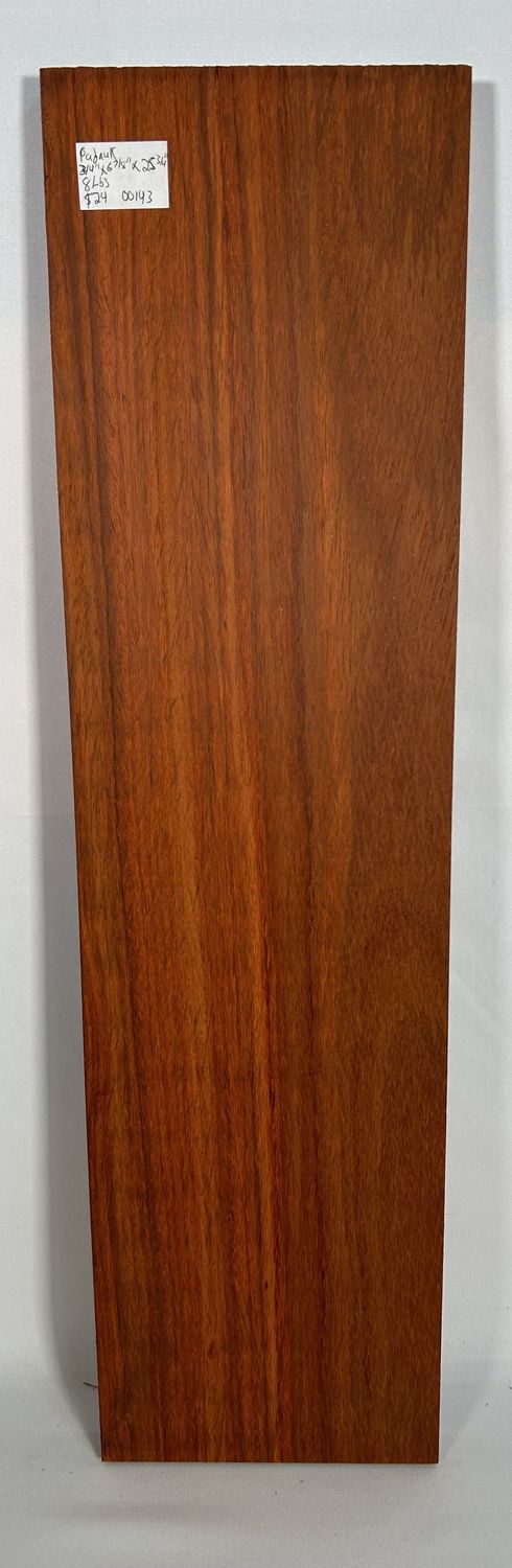 Padauk 3/4" x 6 7/8" x 25 3/4"