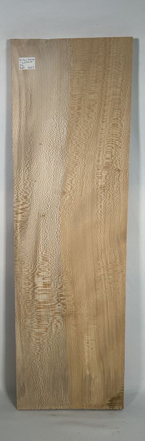 Qt Sawn Sycamore 1" x 10 3/4" x  35"