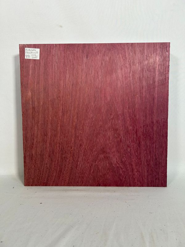 Purpleheart 1 3/4" x 14 1/4" x 14"