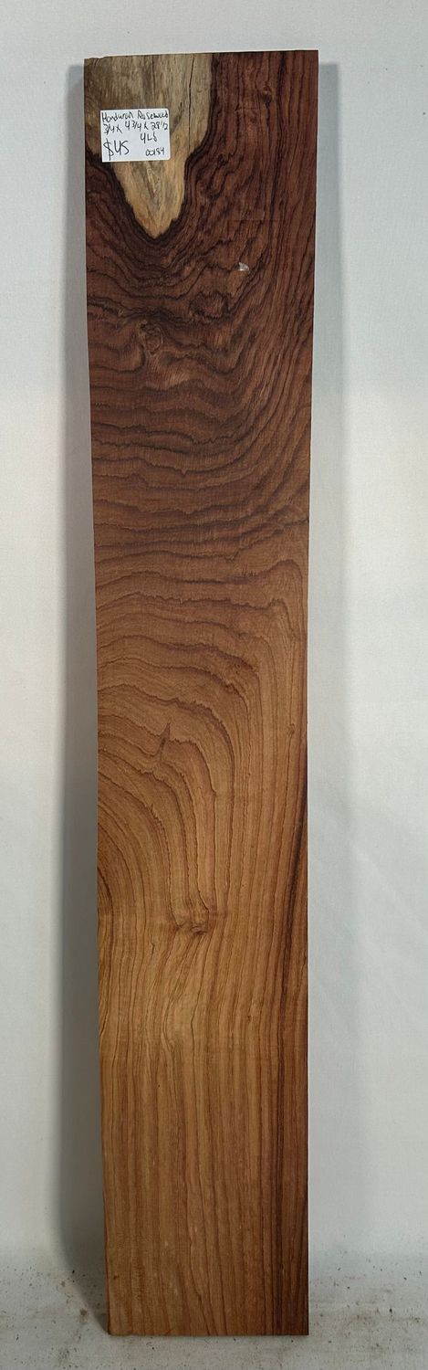 Honduran Rosewood 3/4" x 4 3/4" x 28 1/2"