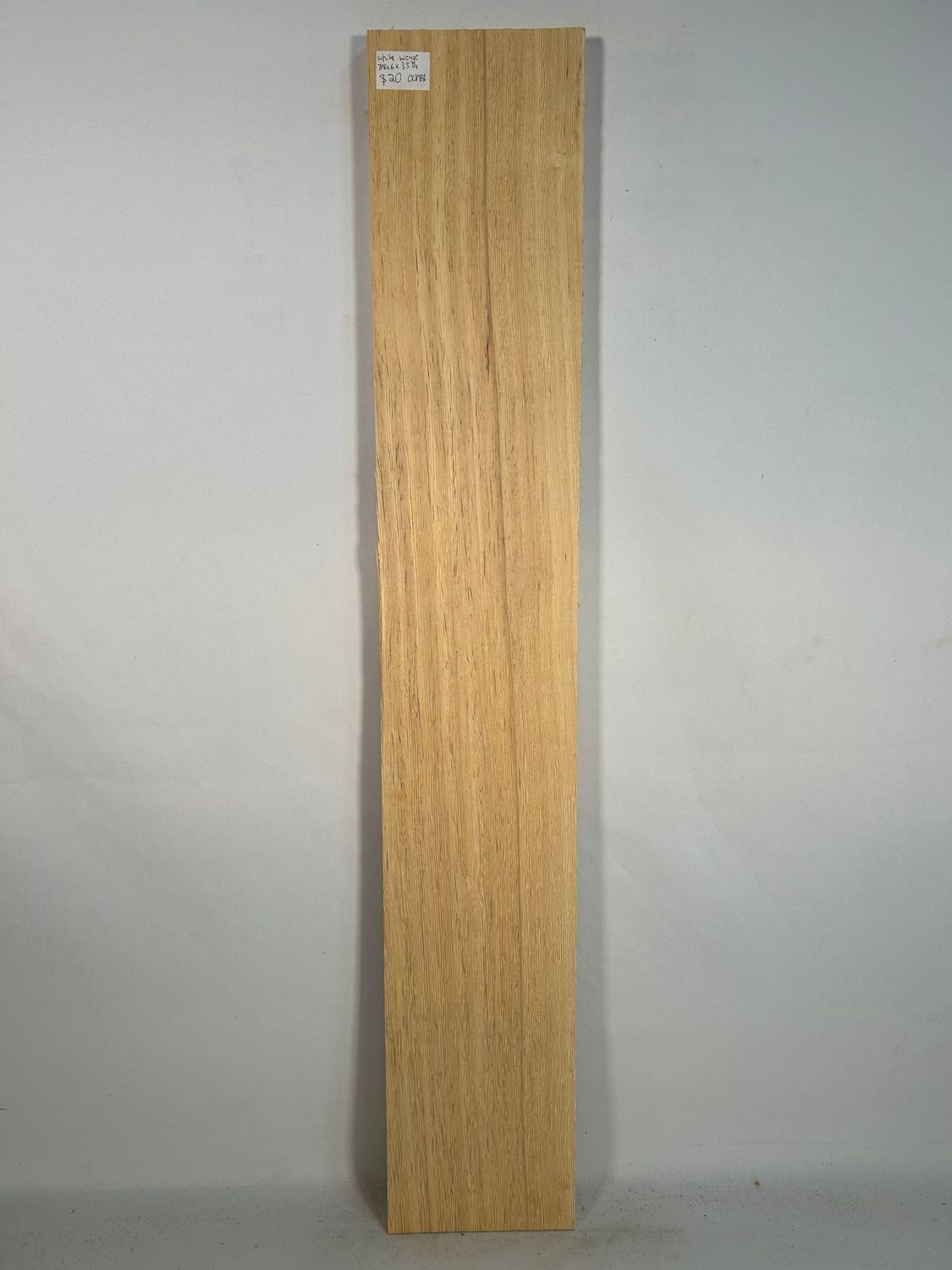 White Wenge 7/8" x 6" x 35 3/4"