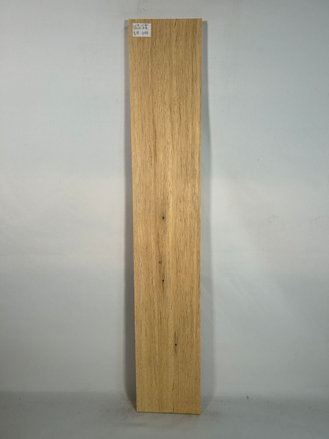 White Wenge 7/8" x 6" x 34 3/4"