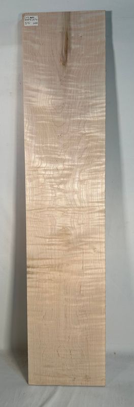 Curly Maple 3/4" x 8 7/8" X 41 3/4"