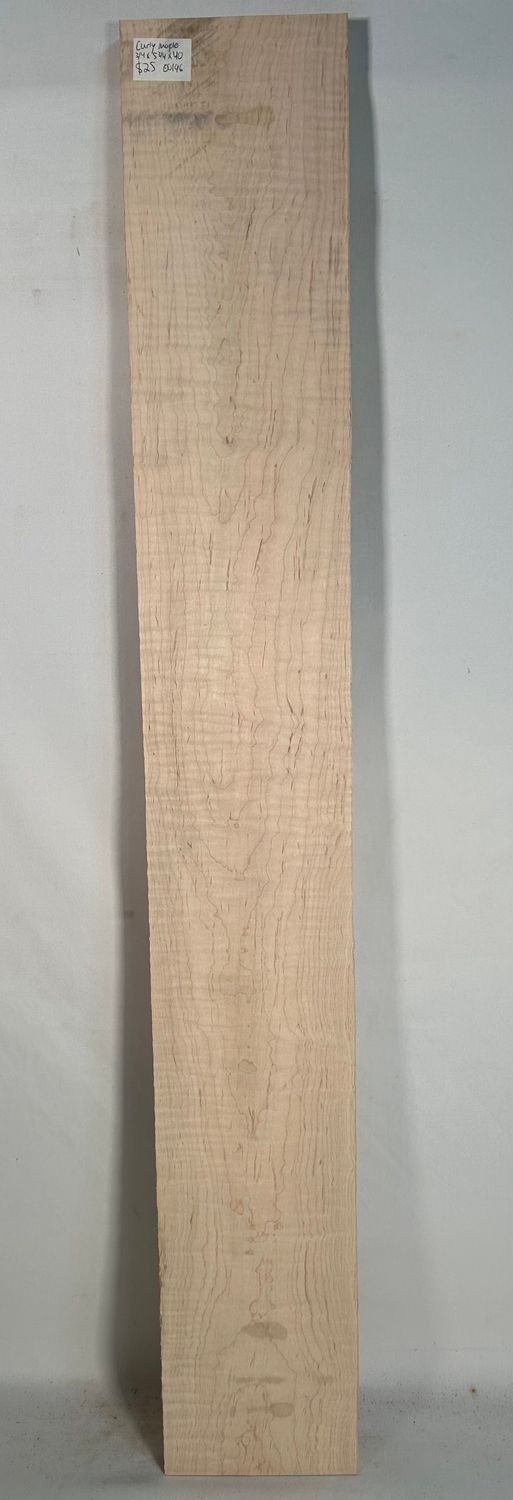 Curly Maple 3/4" x 5 3/4" x 40"