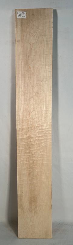 Curly Maple 7/8" x 6" c 38 1/2"