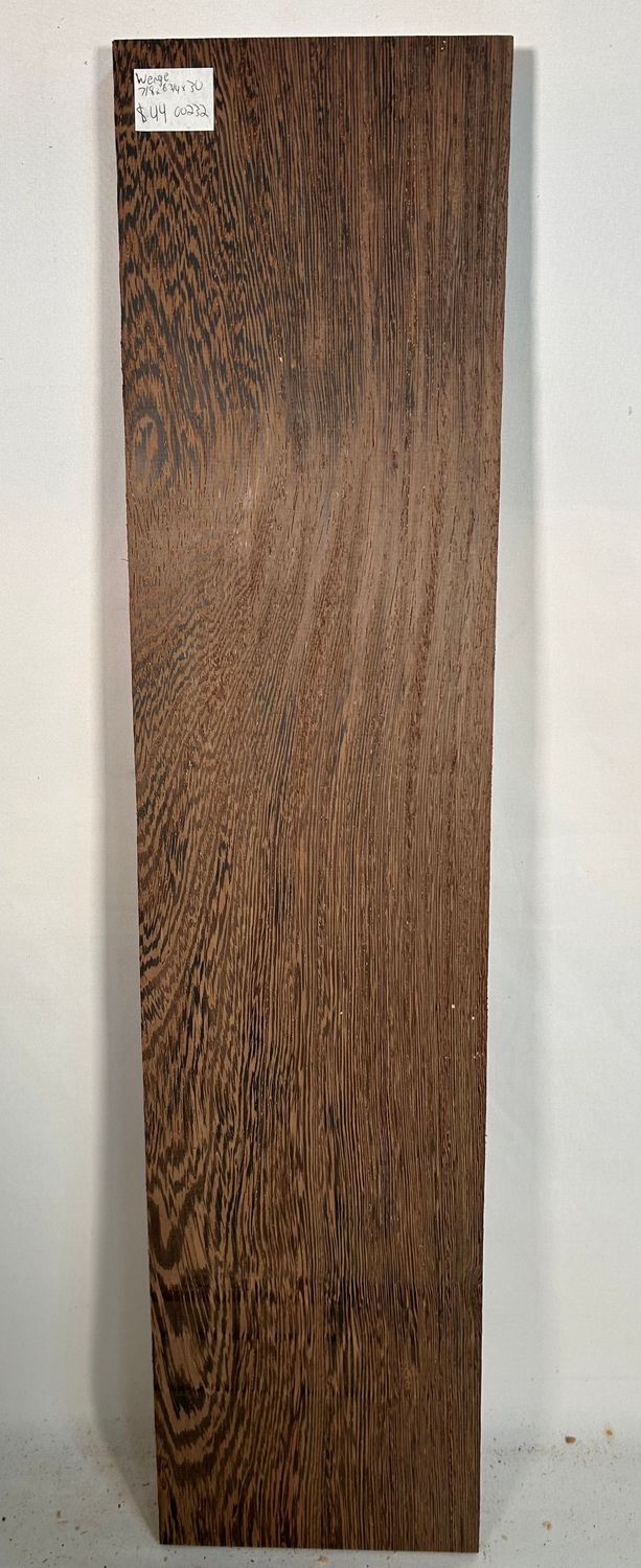 Wenge 7/8" x 6 3/4" x 30'