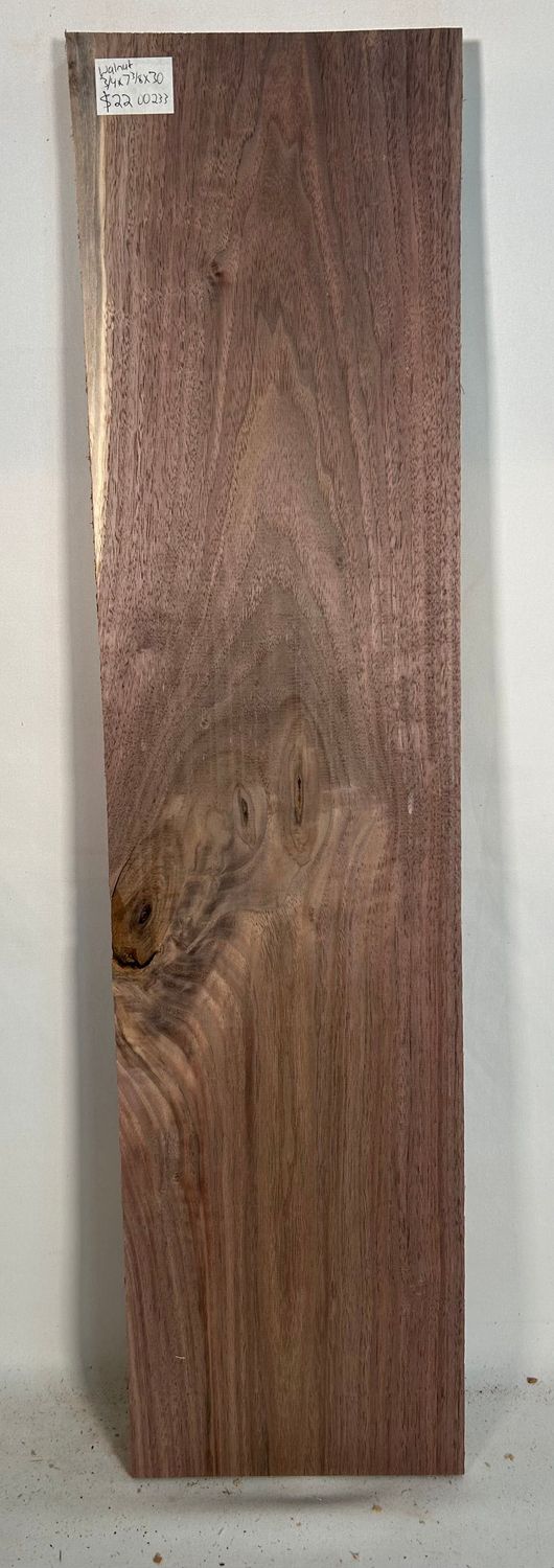 Walnut 3/4" x 7 3/8" x 30"