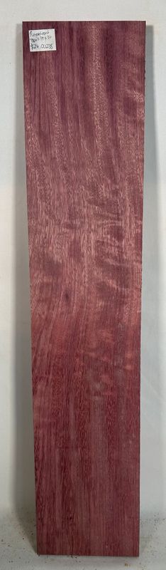 Purpleheart 7/8" x 6 1/4" x 30"