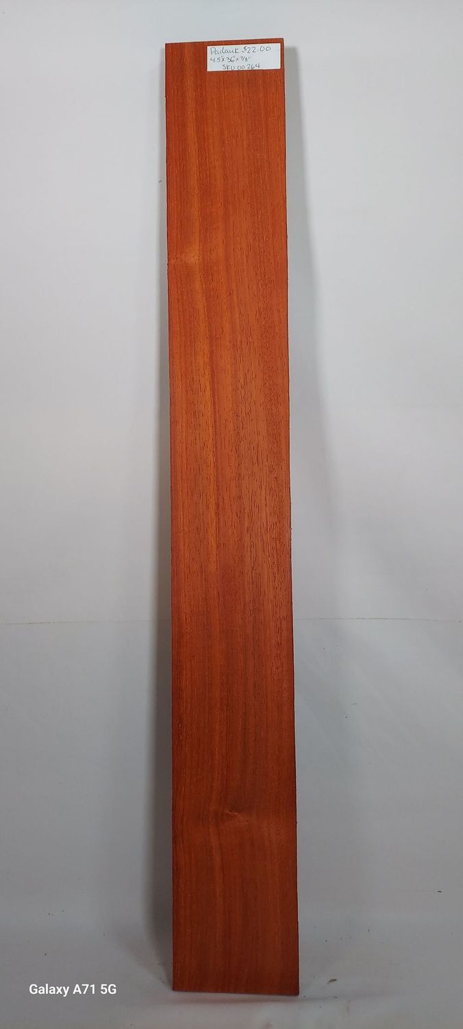 Padauk 4.5"36"x7/8"