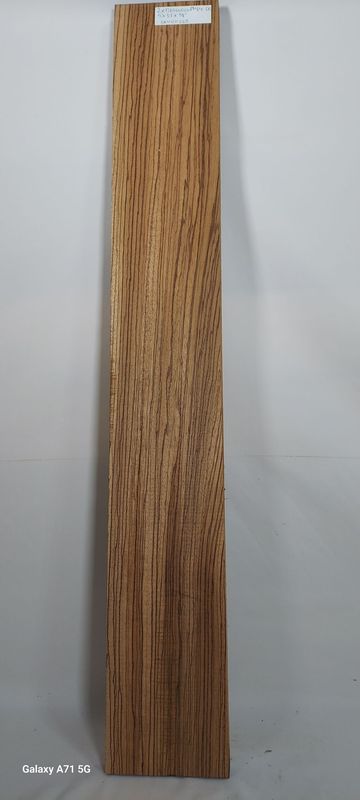 Zebrawood 5"x37"x7/8"