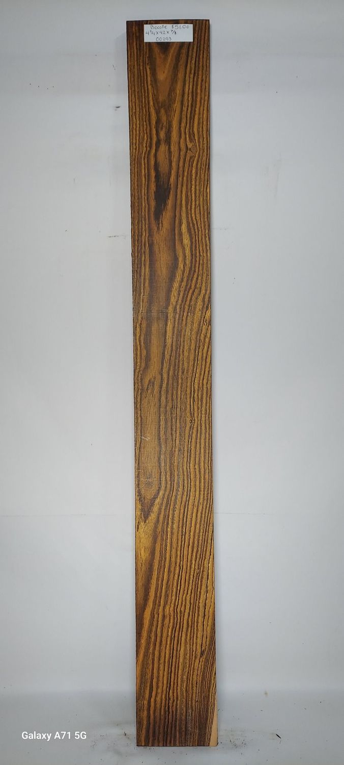 Bocote 4.3/4"x42"x.7/8"