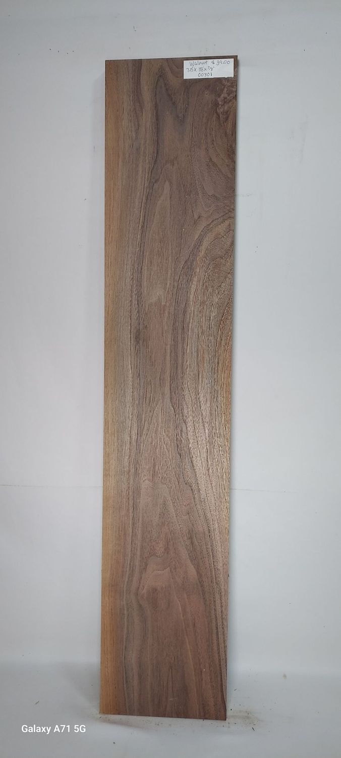 Walnut 7.1/2"x38"x7/8"