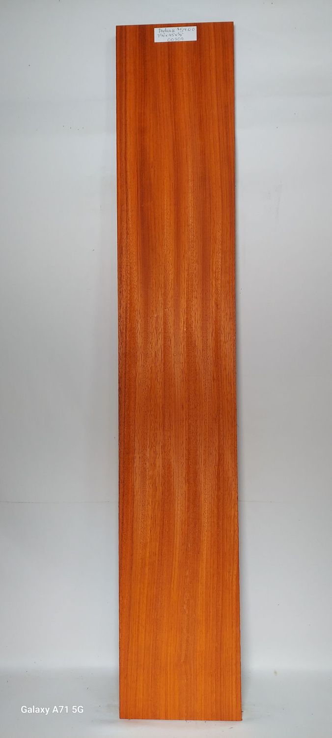 Padauk  7.3/4"x45"x7/8"