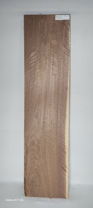 Curly Walnut 9"X37"X7/8"