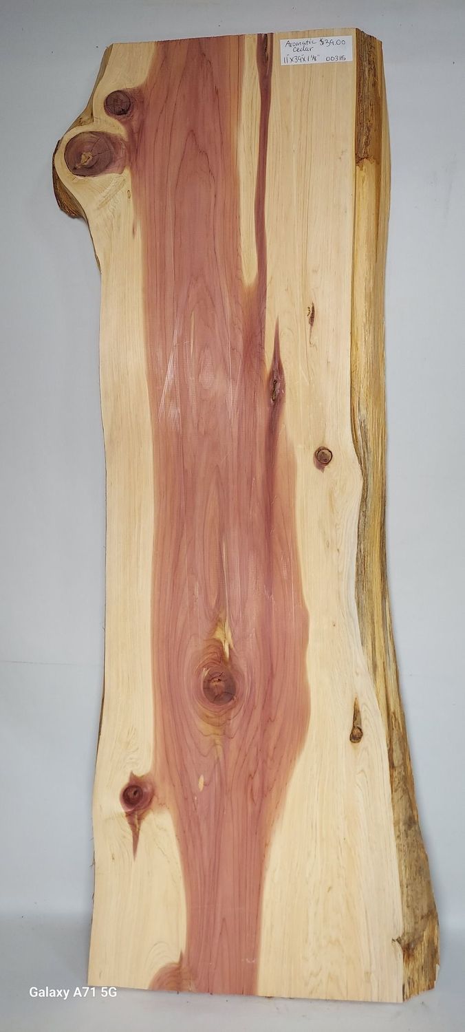 Aromatic Cedar 11"x39"x1 1/8"