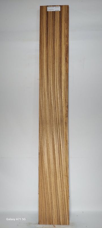 Zebrawood 6"x46"x7/8"