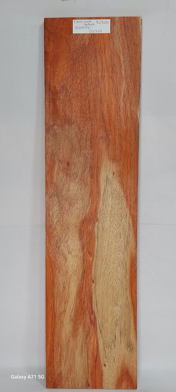 Candy Cane Padauk 7"x29"x5/8"