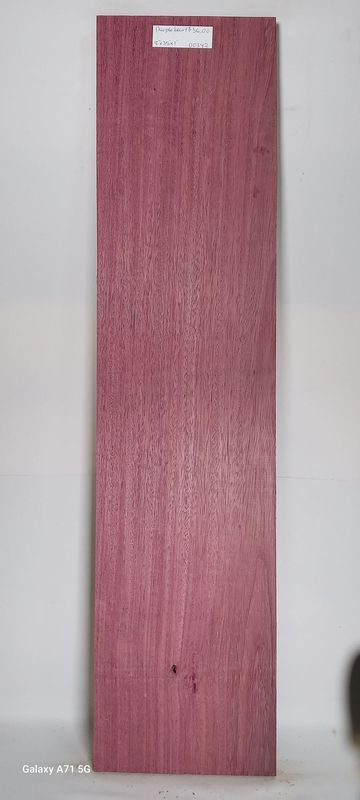 Purpleheart 8"x35"x1"
