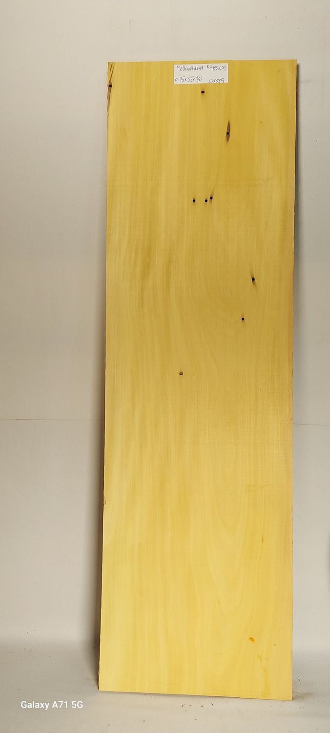 Yellowheart 9.1/2"x32"x3/4"