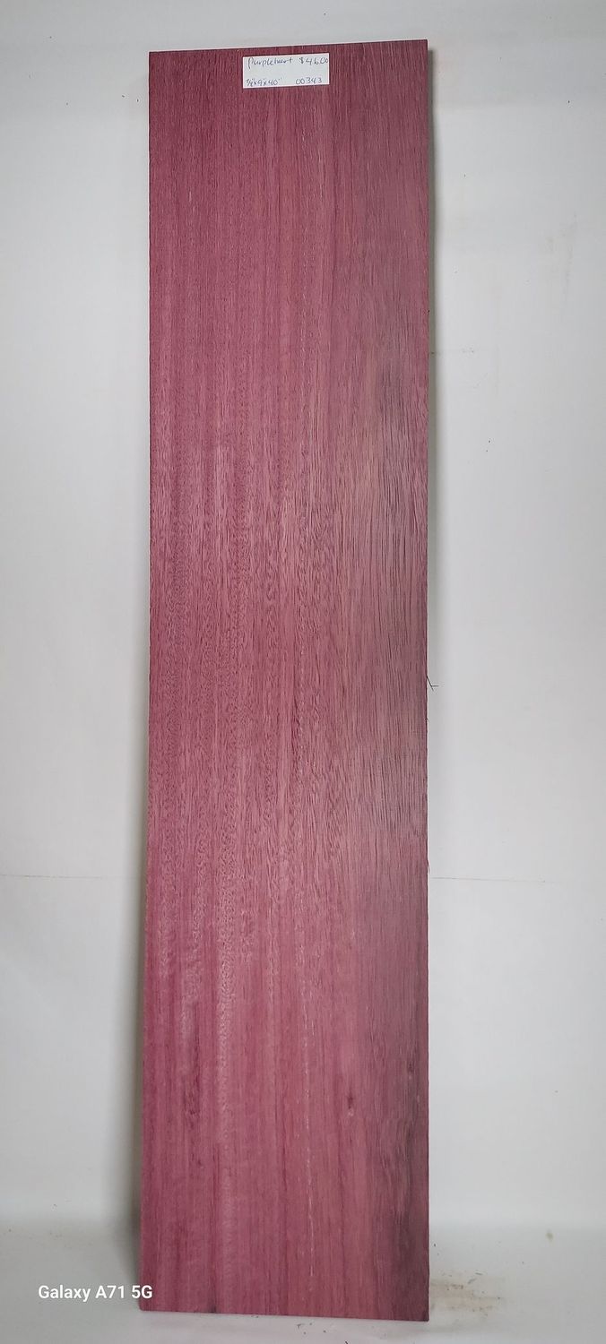 Purpleheart 7/8"x9"x40"