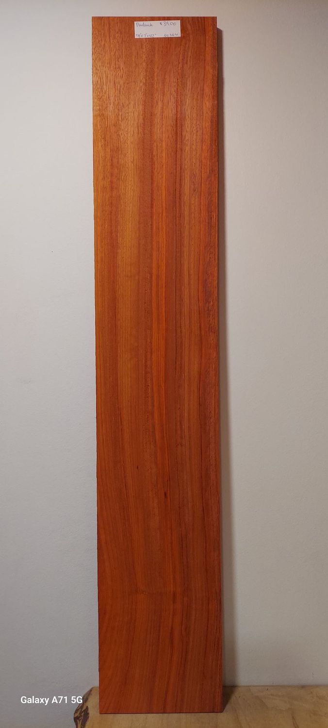 Padauk 7/8"x7"x42"